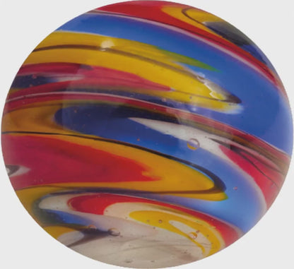 1 Marble Art Flash Blue 25 mm