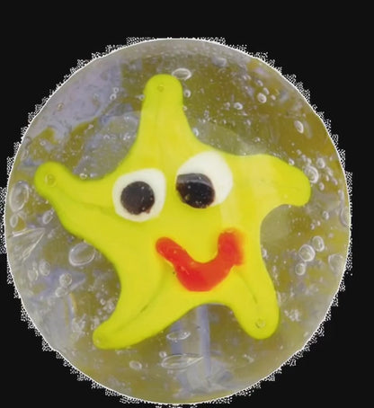 1 Marble Starfish Art 22 mm